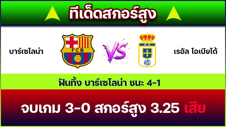 ทีเด็ดสกอร์สูง